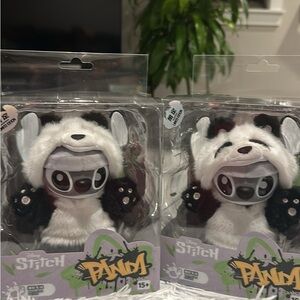 Disney Stitch Panda Plush Toy